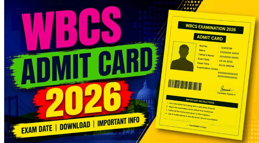 WBCS Admit Card 2026