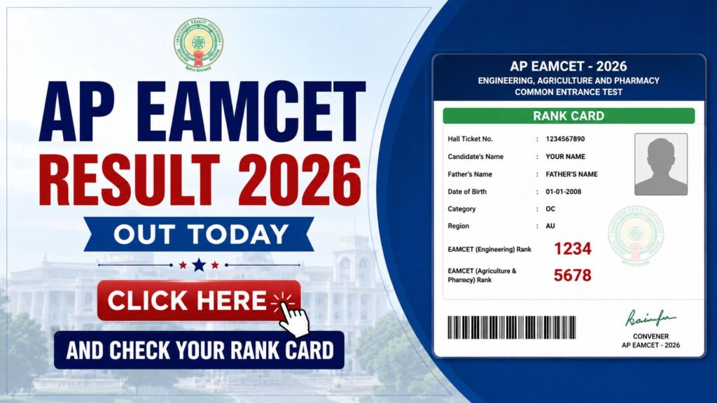 AP EAMCET Results 2026