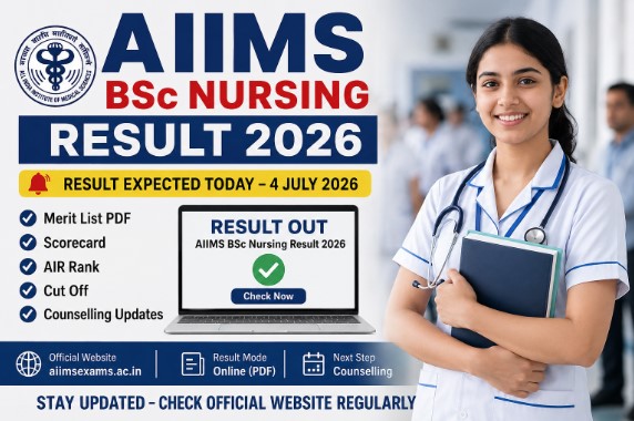 AIIMS Bsc Nursing Result 2026